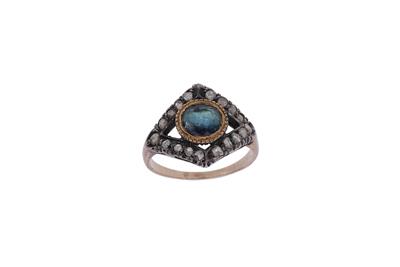 Anello con diamanti e tormalina - Asta Preziosi Anello con diamanti e tormalina - Asta Preziosi