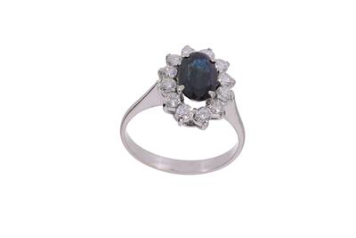 Anello con zaffiro - Asta Preziosi Anello con zaffiro - Asta Preziosi