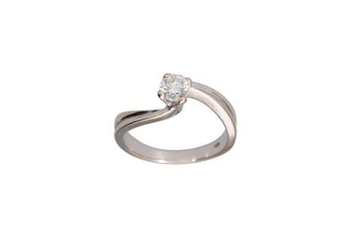 Anello solitario con diamante - Asta Preziosi Anello solitario con diamante - Asta Preziosi