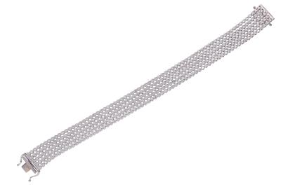 Bracciale a cinque fili con diamanti - Asta Preziosi Bracciale a cinque fili con diamanti - Asta Preziosi