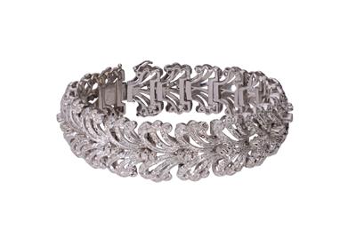 Bracciale a fascia con diamanti - Asta Preziosi Bracciale a fascia con diamanti - Asta Preziosi