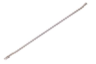 Bracciale tennis con diamanti - Asta Preziosi Bracciale tennis con diamanti - Asta Preziosi