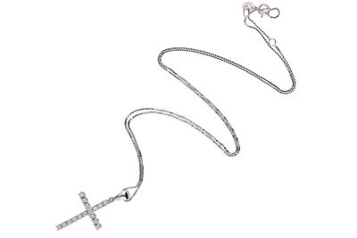 Collana e crocetta - Asta Preziosi Collana e crocetta - Asta Preziosi