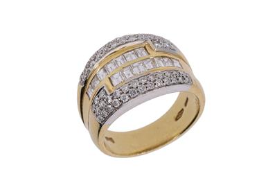 Damiani, anello a fascia con diamanti - Asta Preziosi Damiani, anello a fascia con diamanti - Asta Preziosi