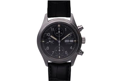 Iwc Pilot Chronograph, orologio in acciaio - Asta Preziosi Iwc Pilot Chronograph, orologio in acciaio - Asta Preziosi