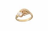 Anello con diamanti - Asta Preziosi