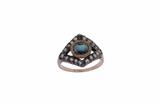 Anello con diamanti e tormalina - Asta Preziosi Anello con diamanti e tormalina - Asta Preziosi