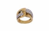 Anello Damiani con diamanti - Asta Preziosi Anello Damiani con diamanti - Asta Preziosi