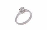 Anello solitario con diamante - Asta Preziosi Anello solitario con diamante - Asta Preziosi