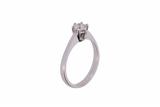 Anello solitario con diamante - Asta Preziosi Anello solitario con diamante - Asta Preziosi