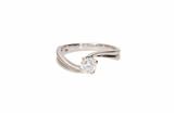 Anello solitario con diamante - Asta Preziosi Anello solitario con diamante - Asta Preziosi