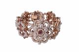 Bracciale con micro perle e rubini - Asta Preziosi Bracciale con micro perle e rubini - Asta Preziosi