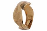 Bracciale contrarie' con decori ad elementi vegetali - Asta Preziosi Bracciale contrarie' con decori ad elementi vegetali - Asta Preziosi