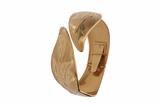 Bracciale rigido con motivo fogliaceo - Asta Preziosi Bracciale rigido con motivo fogliaceo - Asta Preziosi