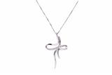 Collier con pendente a forma di croce con diamanti - Asta Preziosi Collier con pendente a forma di croce con diamanti - Asta Preziosi