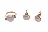 Parure composta da anello e paio di orecchini - Asta Preziosi Parure composta da anello e paio di orecchini - Asta Preziosi