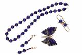 Parure composta da paio di orecchini e collana con due centrali interscambiabili - Asta Preziosi Parure composta da paio di orecchini e collana con due centrali interscambiabili - Asta Preziosi