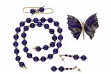 Parure composta da paio di orecchini e collana con due centrali interscambiabili - Asta Preziosi Parure composta da paio di orecchini e collana con due centrali interscambiabili - Asta Preziosi