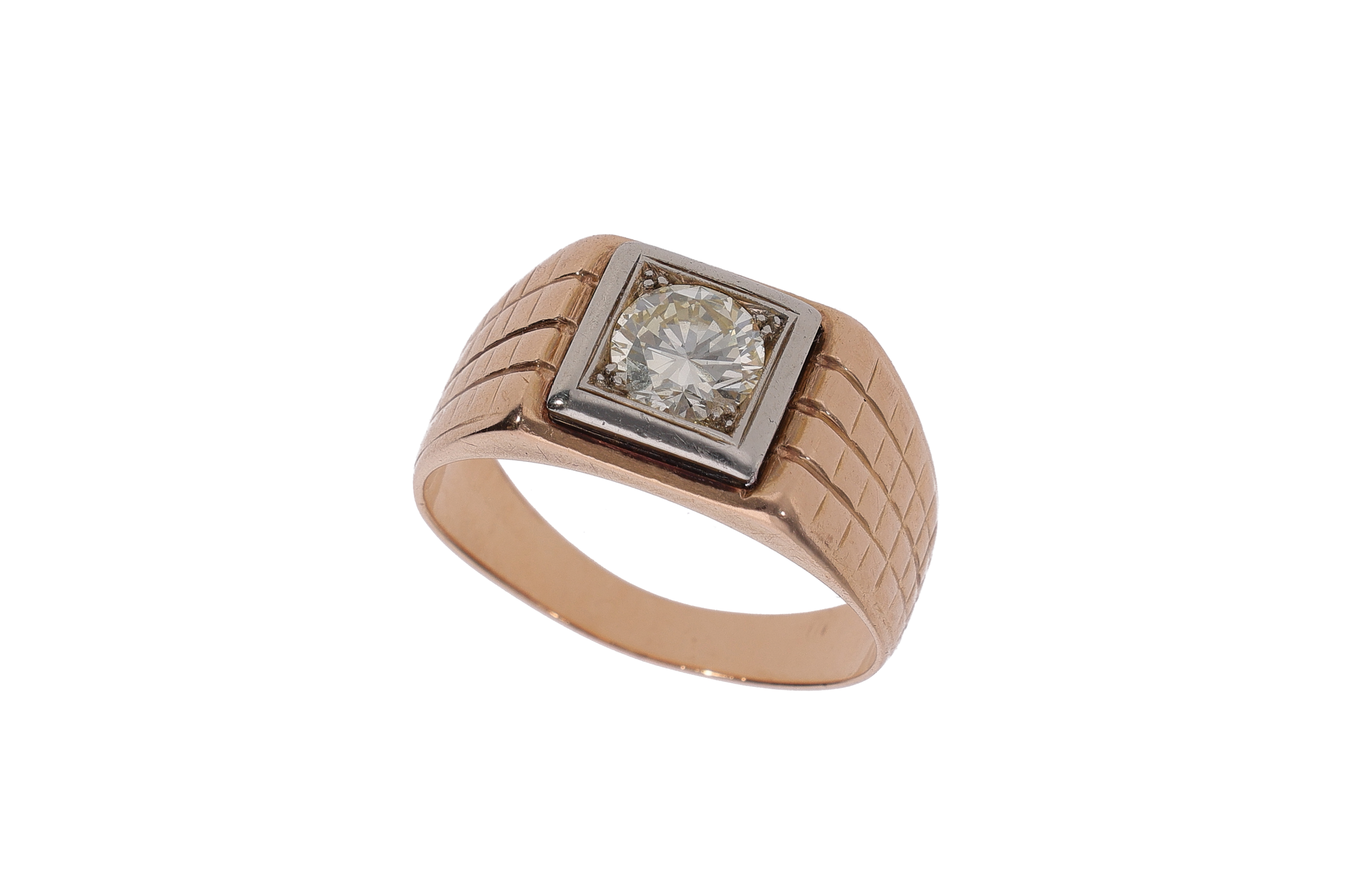 Anello con diamante - Asta Preziosi
