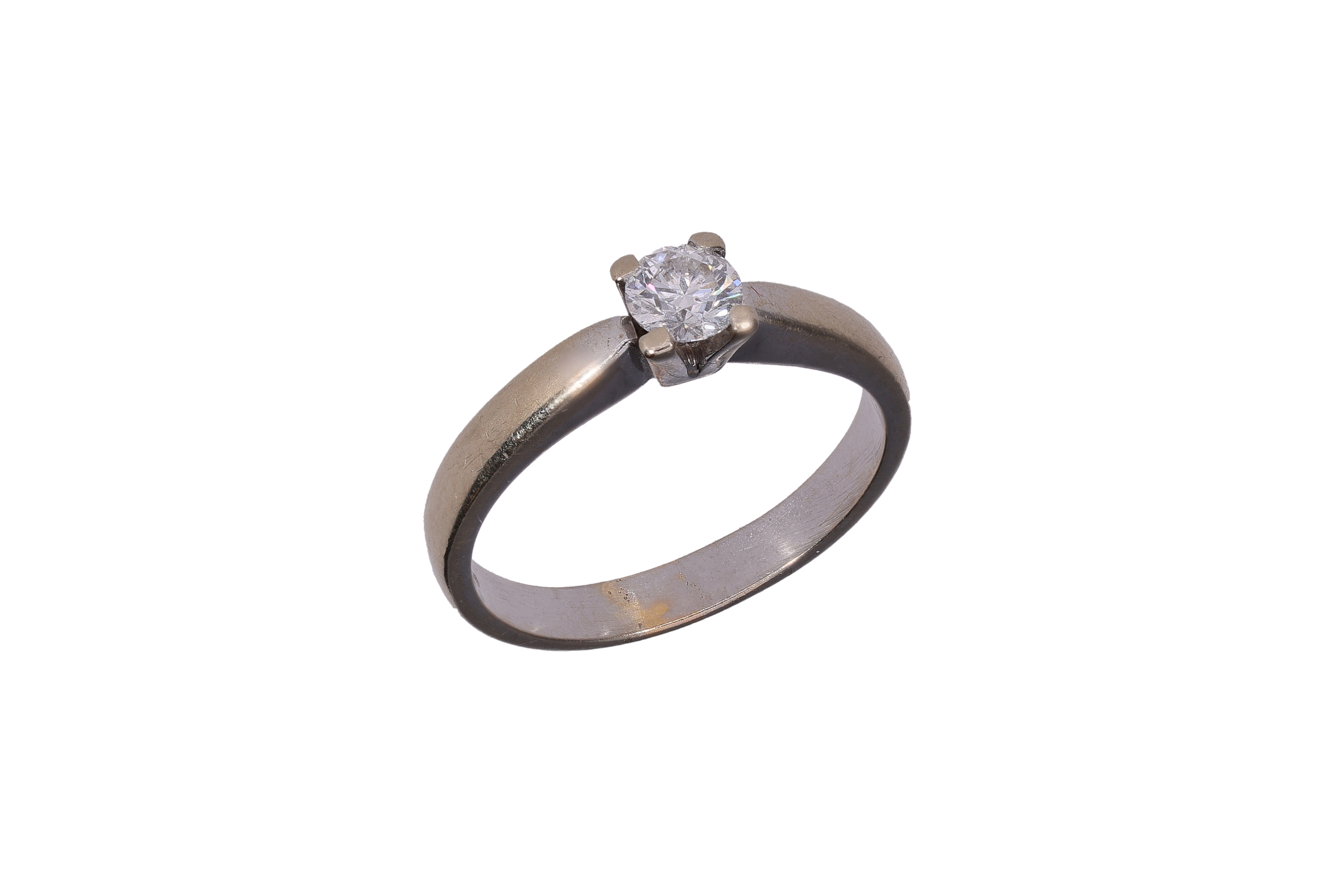 Anello con diamante - Asta Preziosi