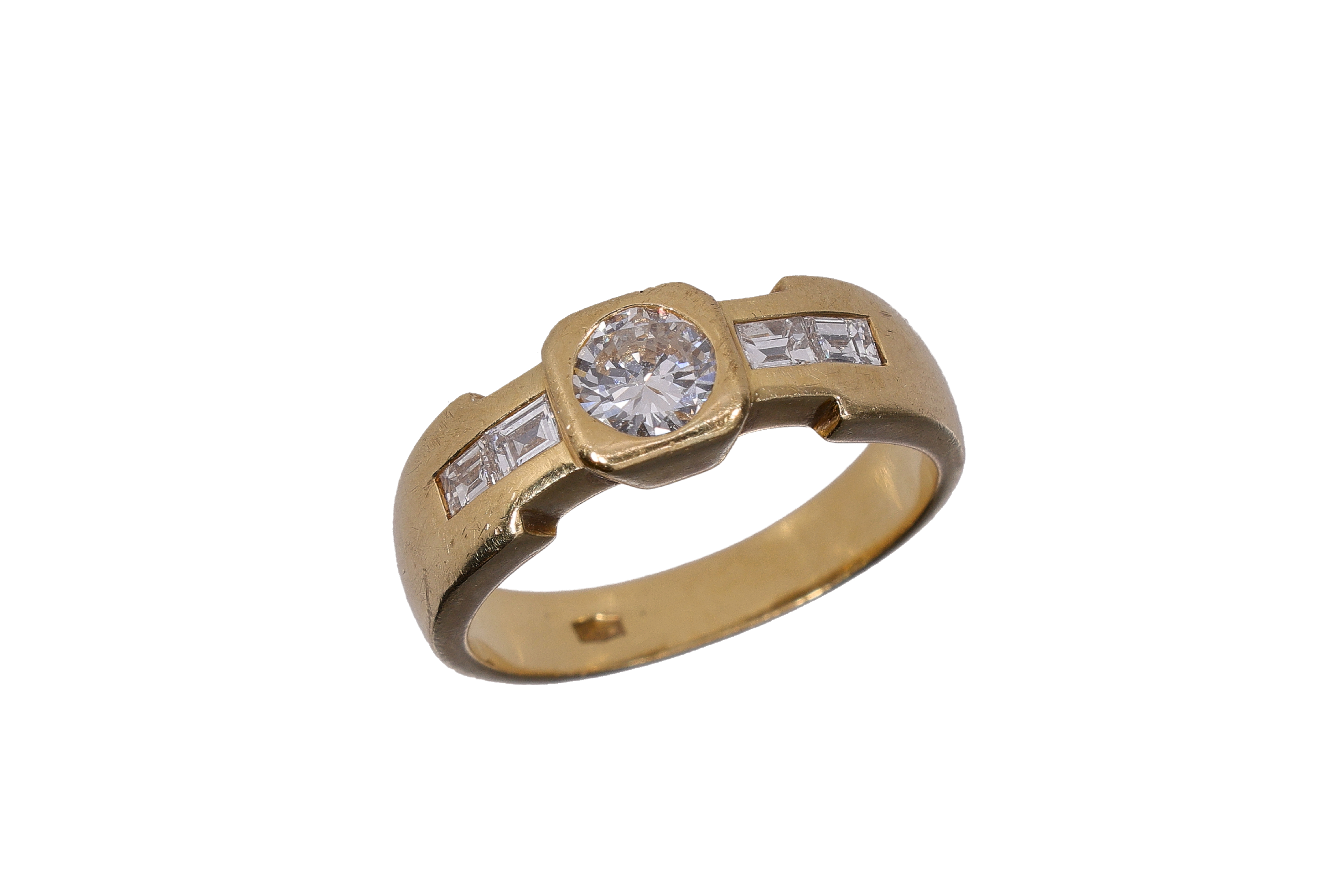Anello con diamanti - Asta Preziosi