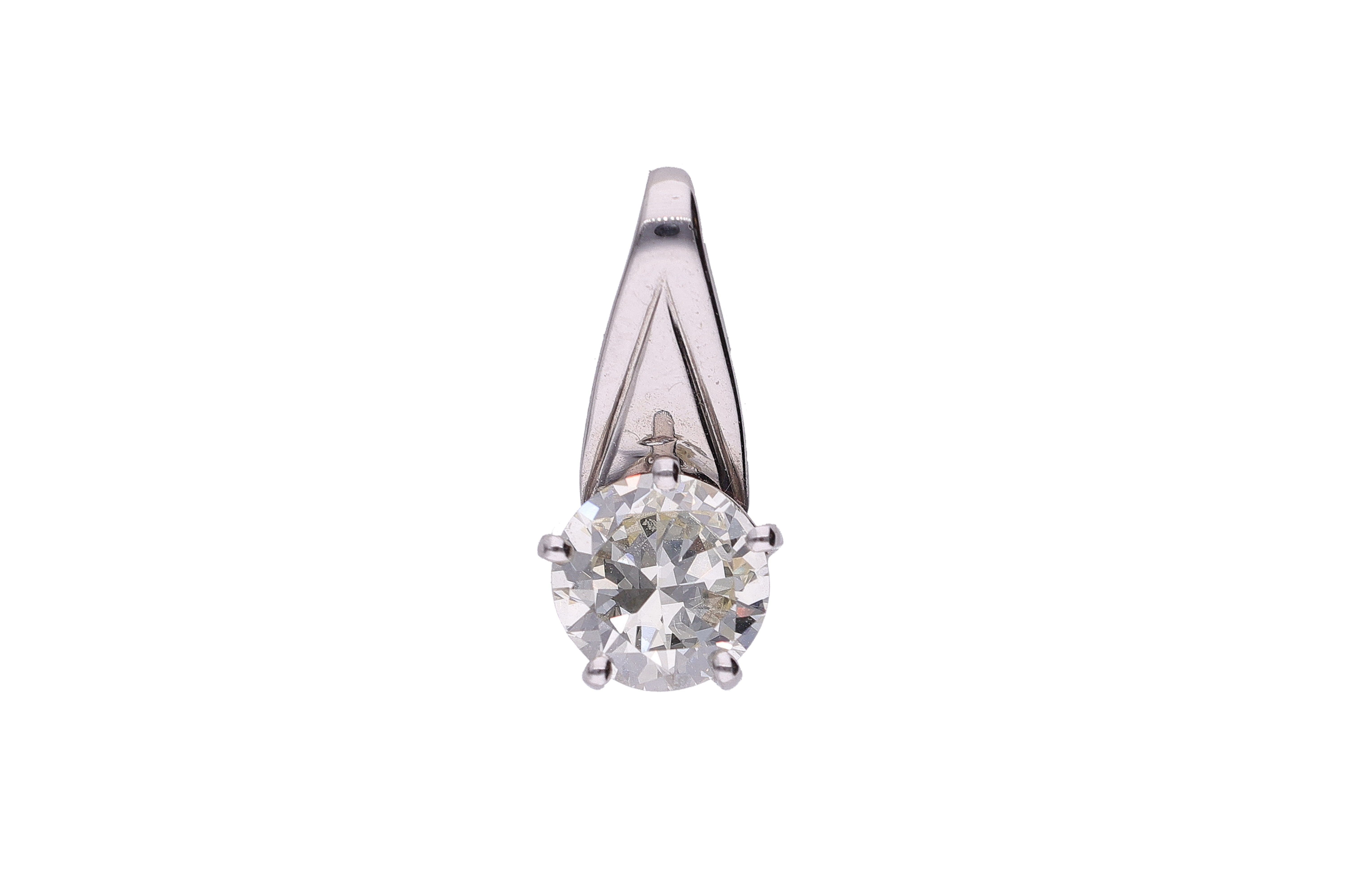 Pendente con diamante - Asta Preziosi