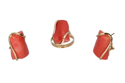 Parure con coralli - Asta Preziosi Parure con coralli - Asta Preziosi