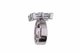 Anello con diamanti e pietre azzurre - Asta Preziosi Anello con diamanti e pietre azzurre - Asta Preziosi