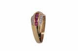 Anello con diamanti e rubini - Asta Preziosi Anello con diamanti e rubini - Asta Preziosi