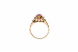 Anello con diamanti e rubino - Asta Preziosi Anello con diamanti e rubino - Asta Preziosi