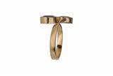 Anello contrarie' con zaffiri - Asta Preziosi