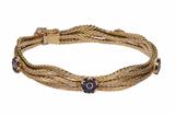 Bracciale a cinque fili con zaffiri - Asta Preziosi Bracciale a cinque fili con zaffiri - Asta Preziosi