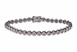 Bracciale con diamanti e pietre incolori - Asta Preziosi Bracciale con diamanti e pietre incolori - Asta Preziosi