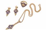 Parure composta da anello, paio di orecchini e collana - Asta Preziosi Parure composta da anello, paio di orecchini e collana - Asta Preziosi