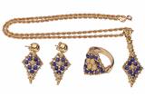 Parure composta da anello, paio di orecchini e collana - Asta Preziosi Parure composta da anello, paio di orecchini e collana - Asta Preziosi