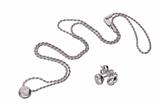 Parure composta da collana e paio di orecchini con diamanti - Asta Preziosi Parure composta da collana e paio di orecchini con diamanti - Asta Preziosi