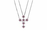 Salvini, collier con centrale a forma di croce con diamanti e rubini - Asta Preziosi Salvini, collier con centrale a forma di croce con diamanti e rubini - Asta Preziosi