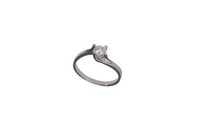 Anello con diamante - Asta Preziosi