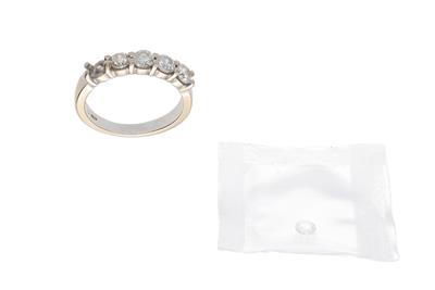 Anello con diamanti - Asta Preziosi