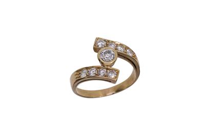 Anello con diamanti - Asta Preziosi