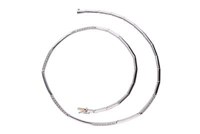 Collana con diamanti - Asta Preziosi