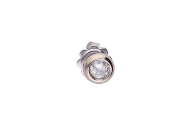 Orecchino con diamante - Asta Preziosi
