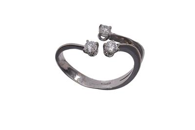 Anello con diamanti - Asta Preziosi