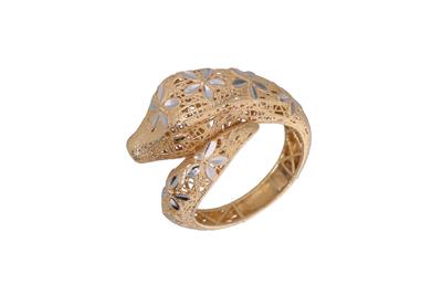 Anello testa di serpente - Asta Preziosi