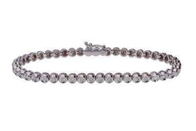 Bracciale con diamanti - Asta Preziosi