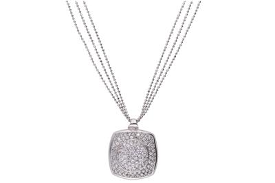 Catena a doppio filo con pendente - Asta Preziosi