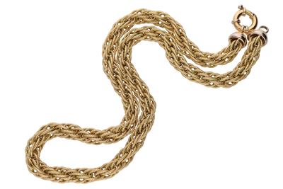 Collana a maglia torchon - Asta Preziosi