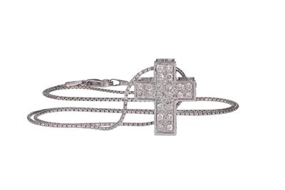 Collana con diamanti - Asta Preziosi