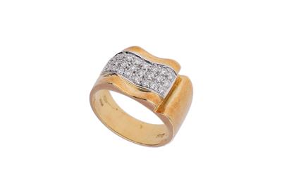 Damiani, anello con diamanti - Asta Preziosi