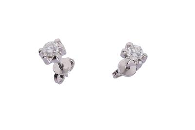 Orecchini con diamanti - Asta Preziosi